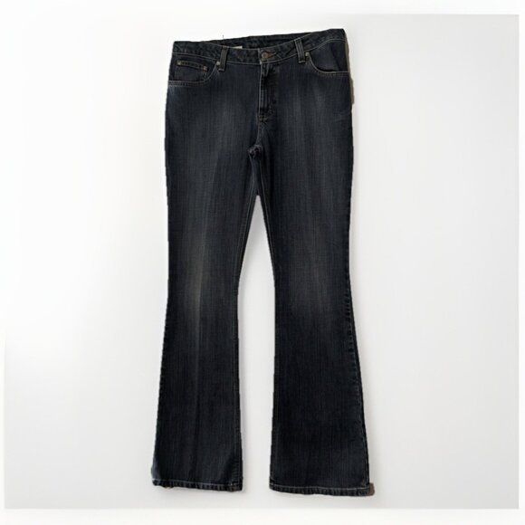 Carhartt Jeans Vtg Womens Dark Blue Denim Jeans Cotton Straight Leg 12 X 32 - Picture 1 of 4